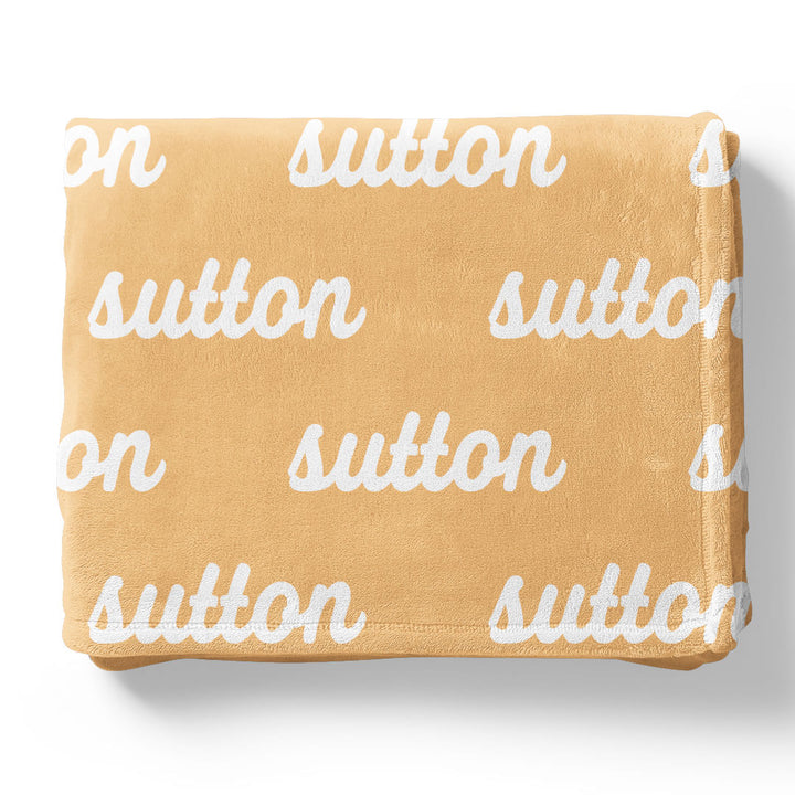 Personalized Color Blanket | Bright Neons