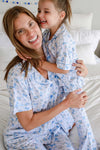 Women's Two-Piece Bamboo Flare Lounge Set | Tied In Blooms