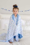 Double Sided Bamboo Blanket | Tied In Blooms