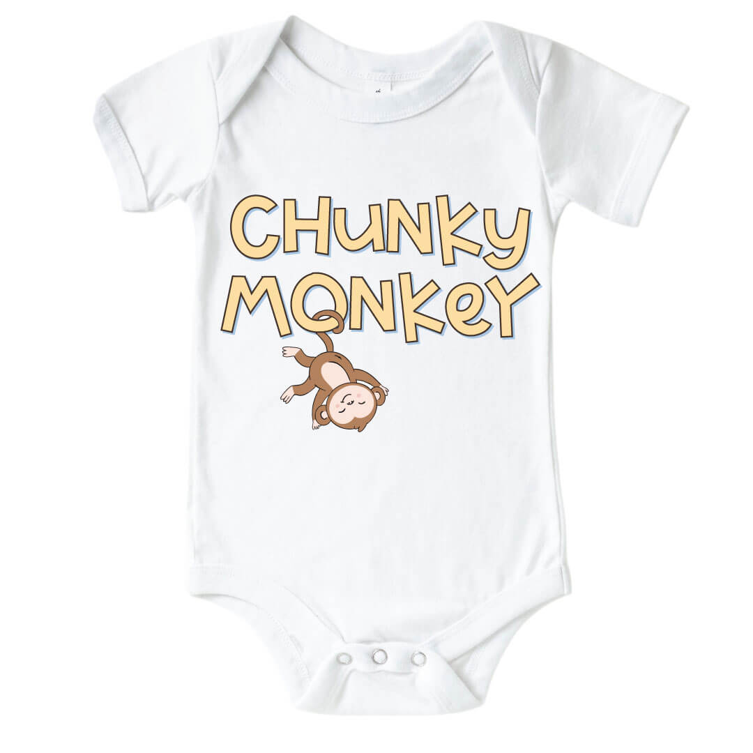 chunky monkey graphic bodysuits for babies 