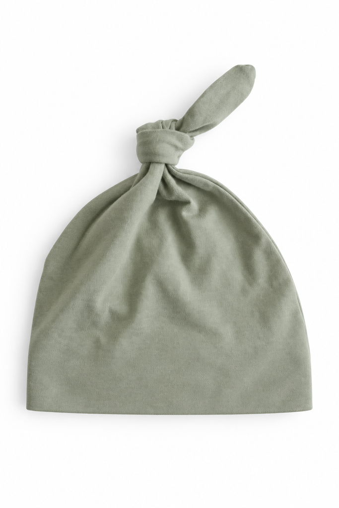 Bamboo Knotted Hat Moss