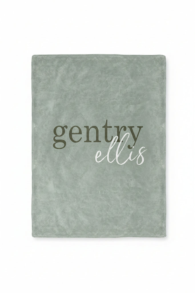 Story Moss Personalized Blanket