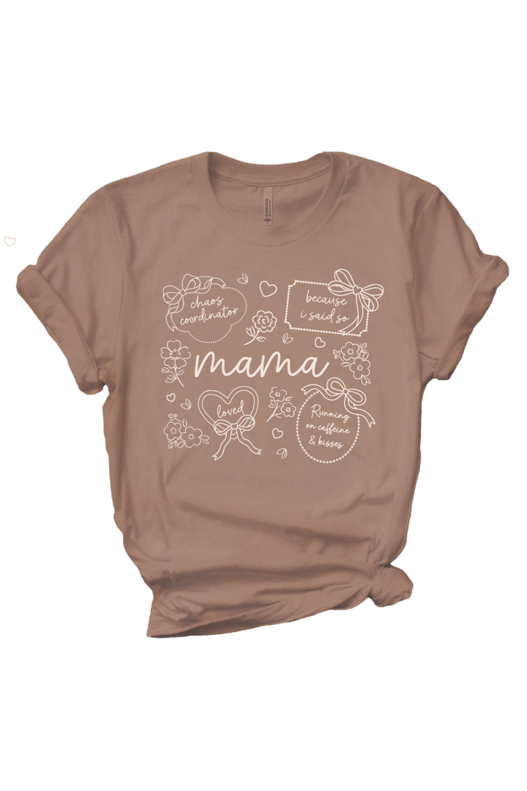 mama lives by graphic tee 