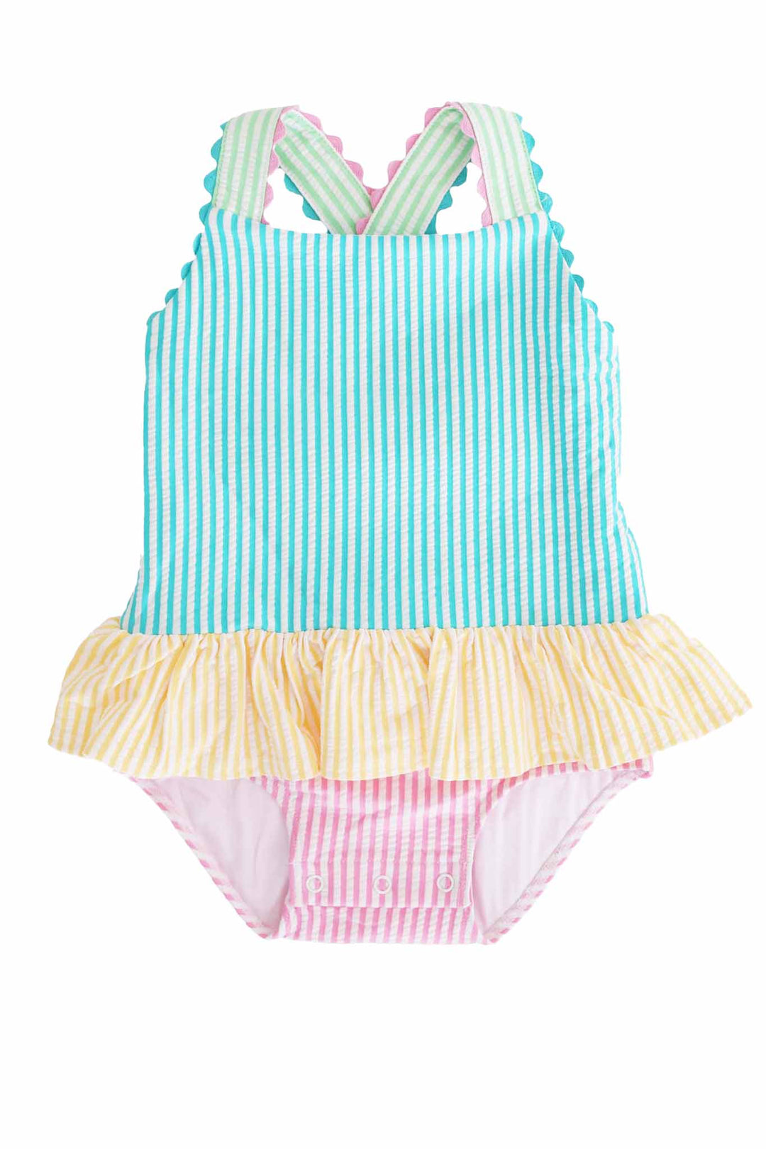 MultiSeersuckerSkirt Front flat lay 