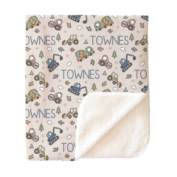 New Build Personalized Kids Blanket