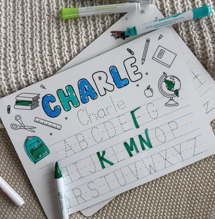 Kids Personalized Whiteboard | School Days