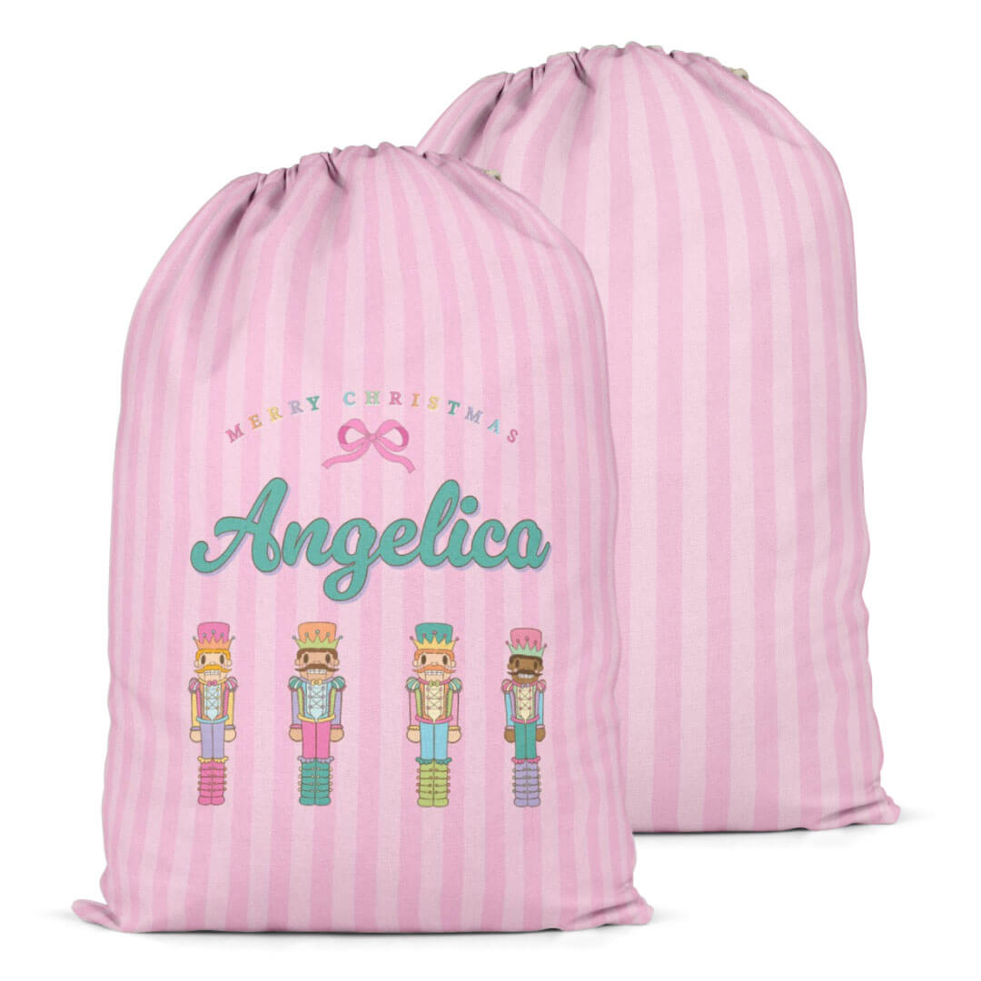 Personalized Santa Sacks | Nutcracker Cuties