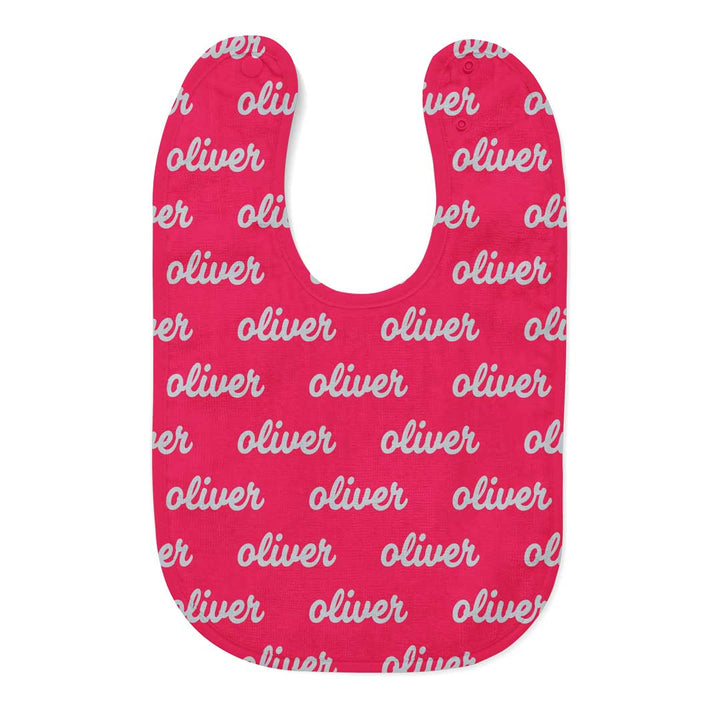 Personalized Baby Name Bib | Scarlet