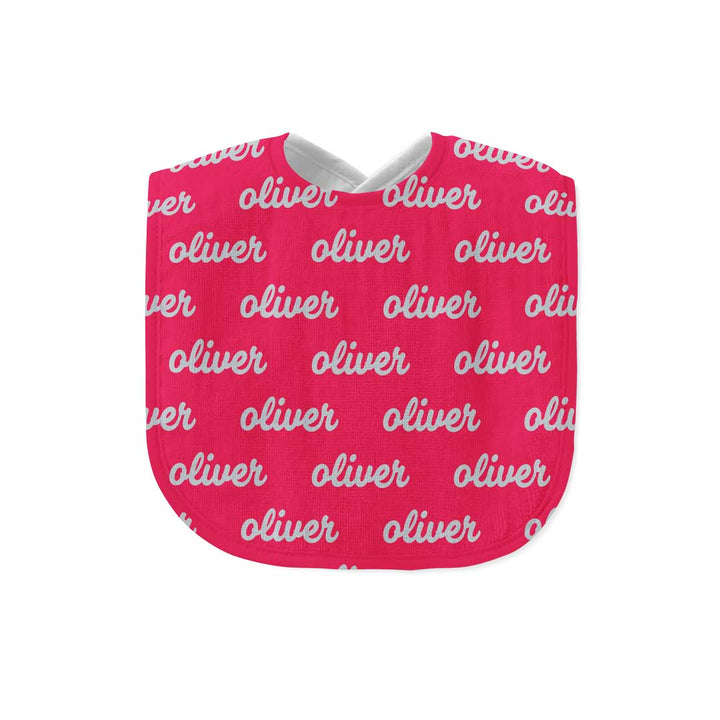 Personalized Baby Name Bib | Scarlet