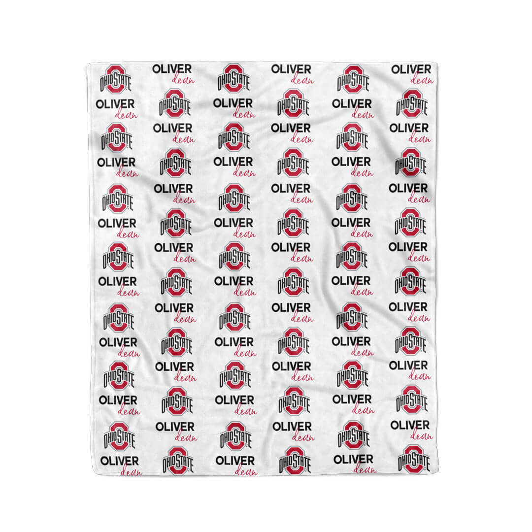 osu personalized blanket for kids 