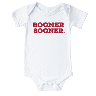 boomer sooner graphic bodysuit for babies 