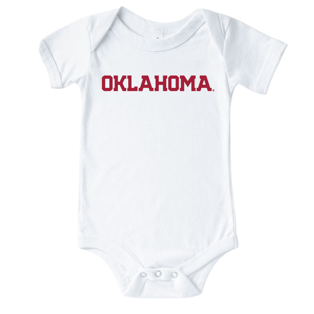 oklahoma graphic bodysuit for babies 