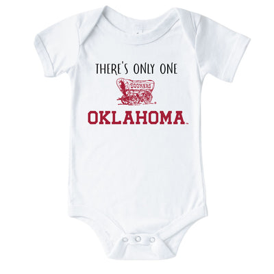 there's only one oklahoma graphic bodysuit 