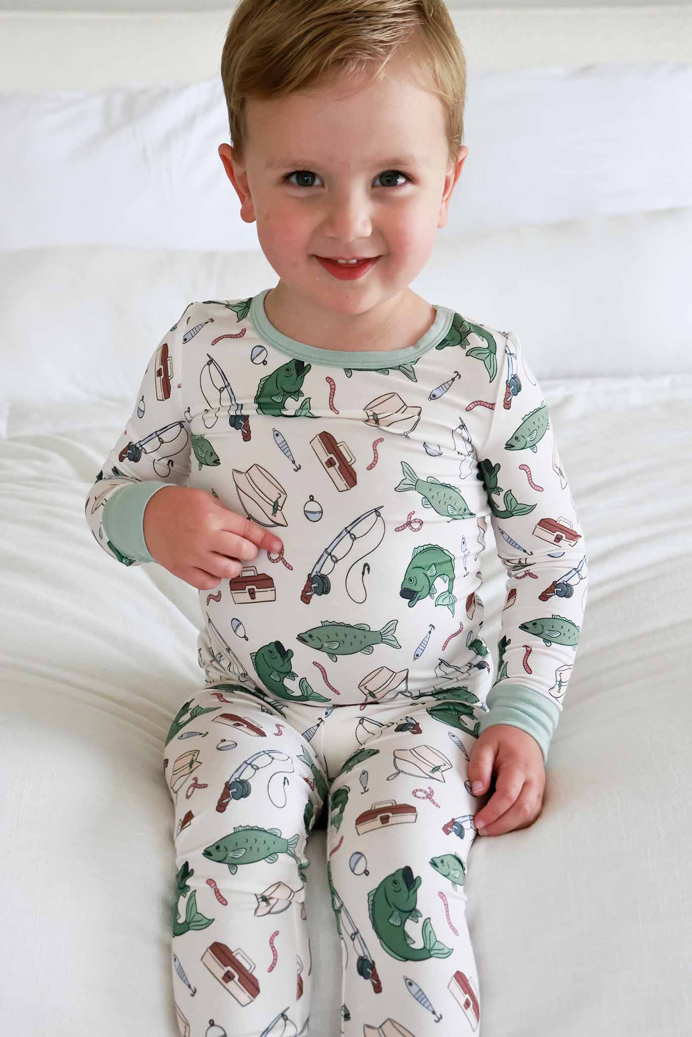 Two Piece Pajama Set | Off the Hook