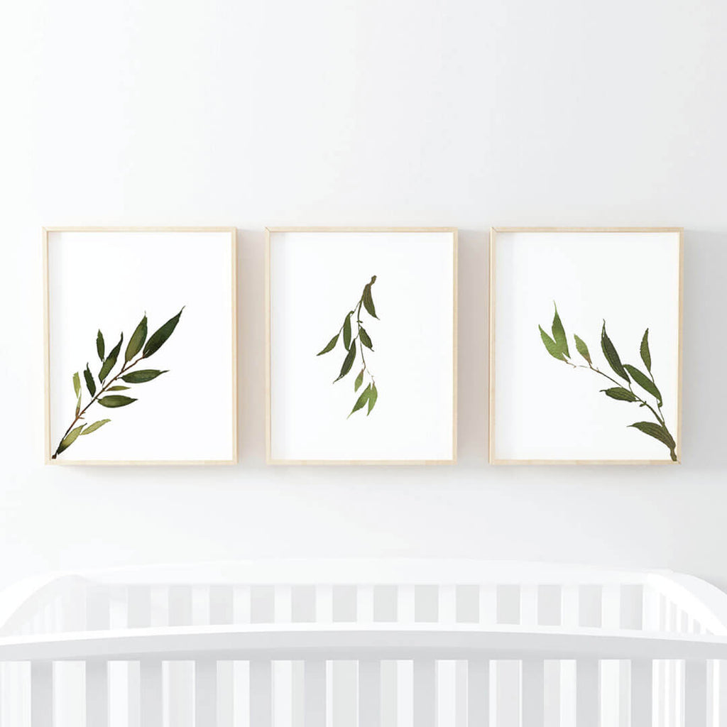 Leaf Digital Nursery Art Print Group