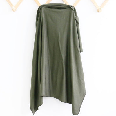 baby swaddle olive green