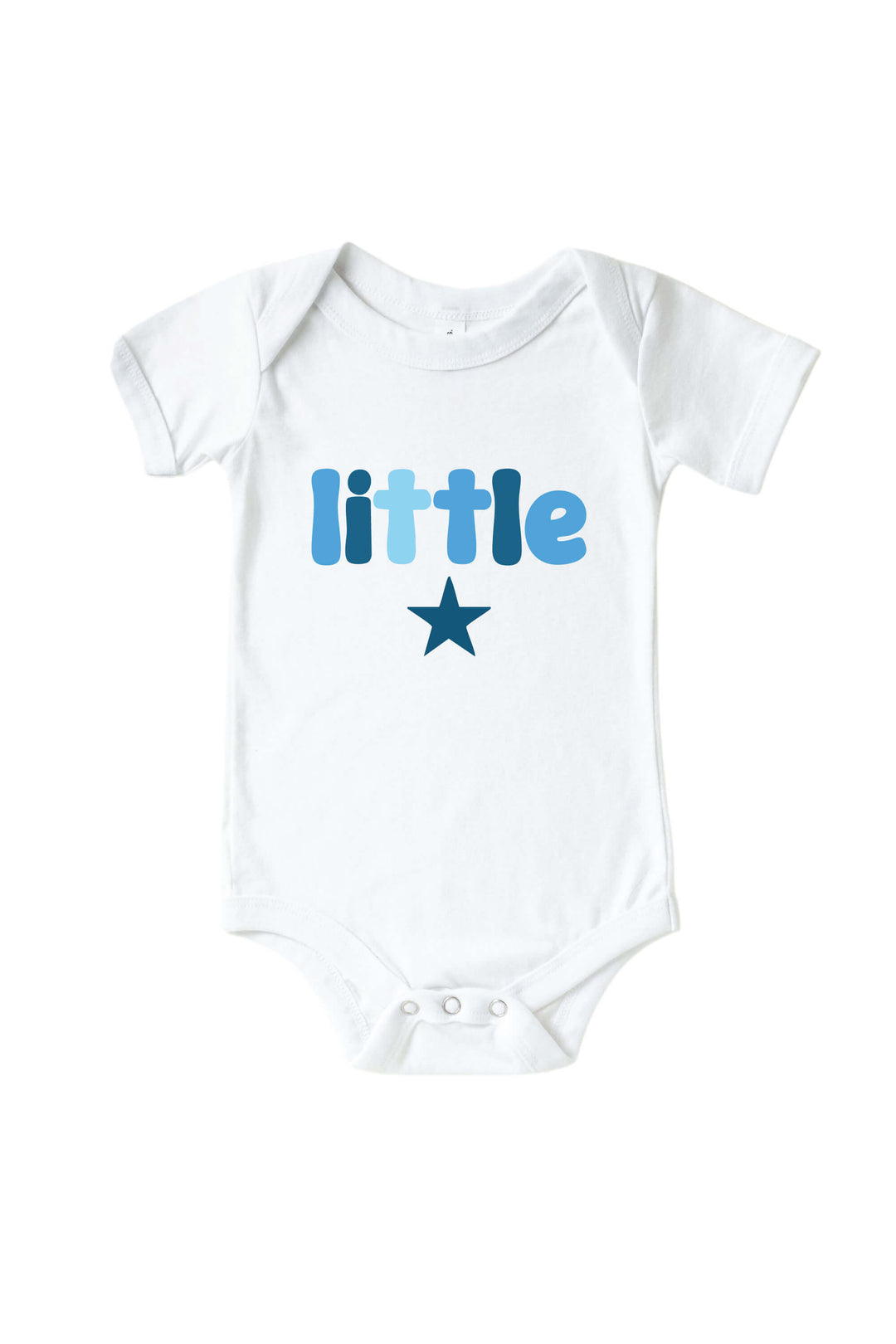 little star graphic bodysuit for boys 