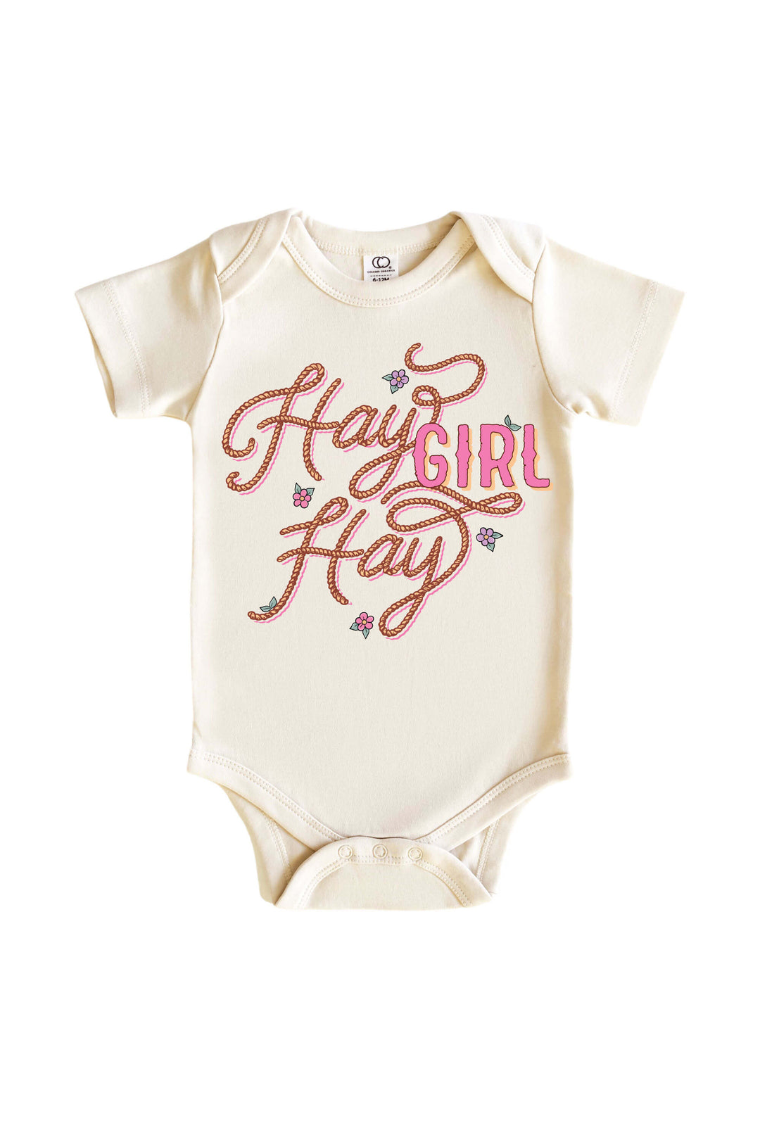 hay girl hay graphic tee for girls 