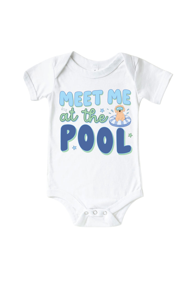 dog print graphic bodysuit and tee set for babies