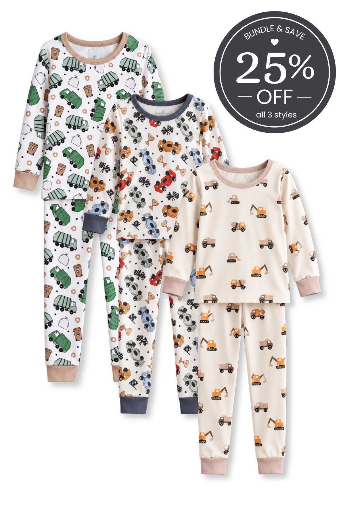 On the Move Two-Piece Pajama Bundle