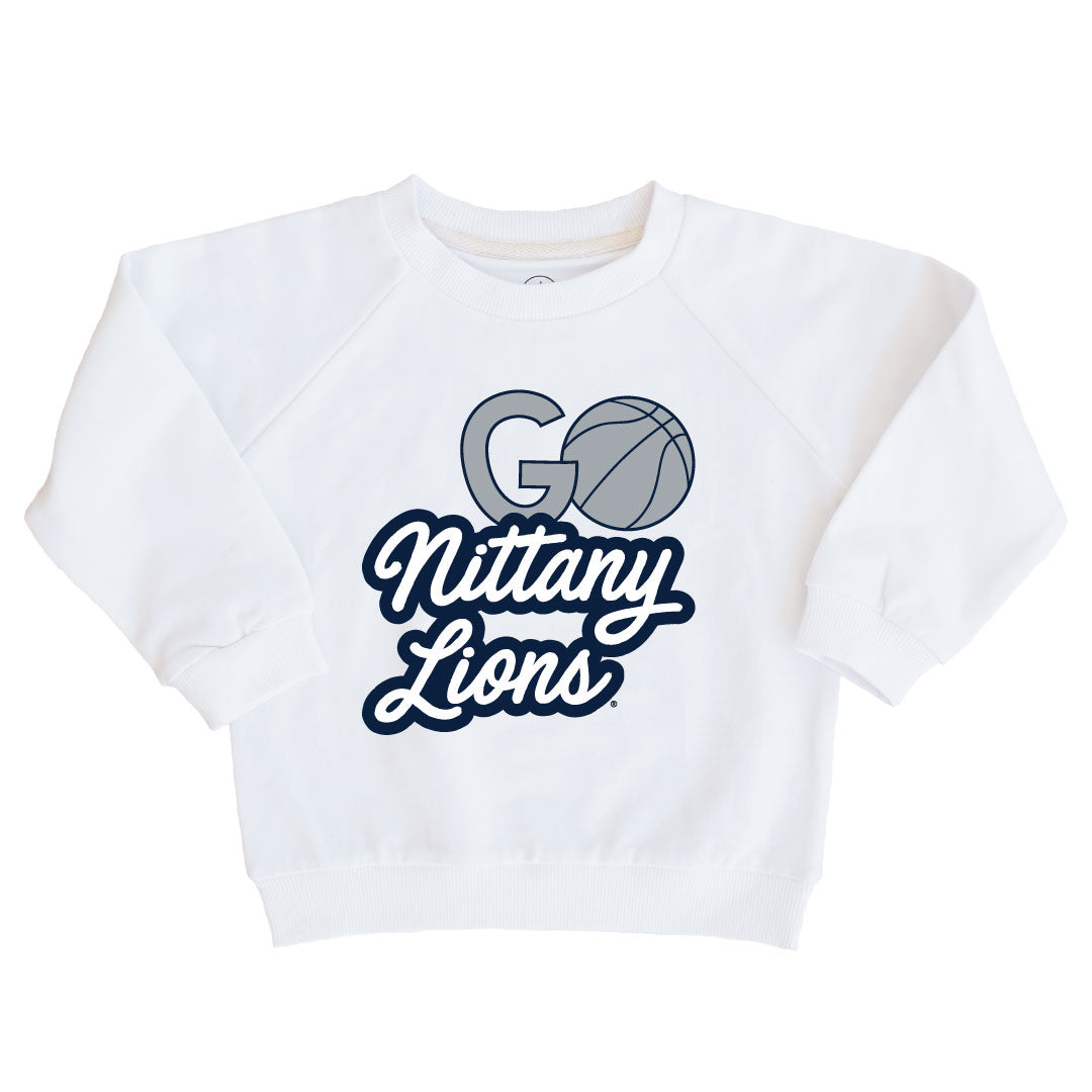 go nittany lions long sleeve graphic sweatshirt for kids 