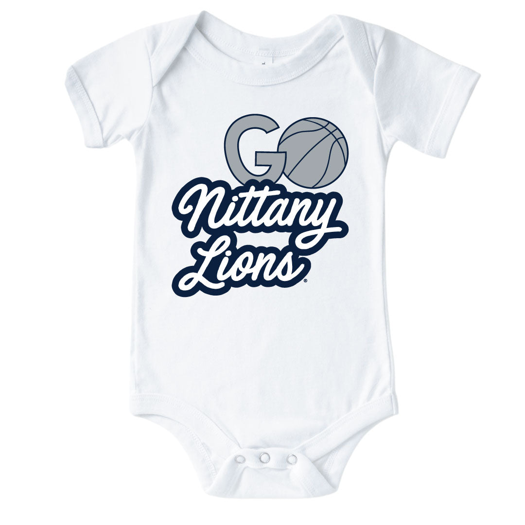 nittany lions graphic bodysuit for babies 
