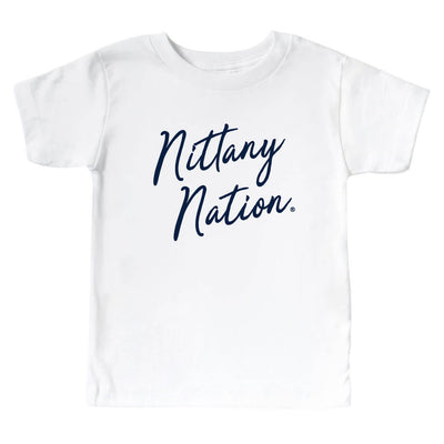 nittany nation penn state kids graphic tee