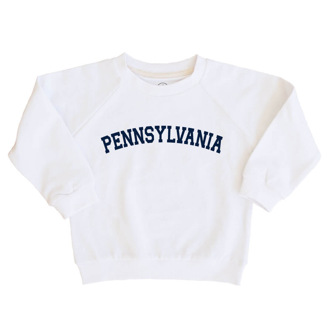 pennsylvania kids graphic sweatshirt 