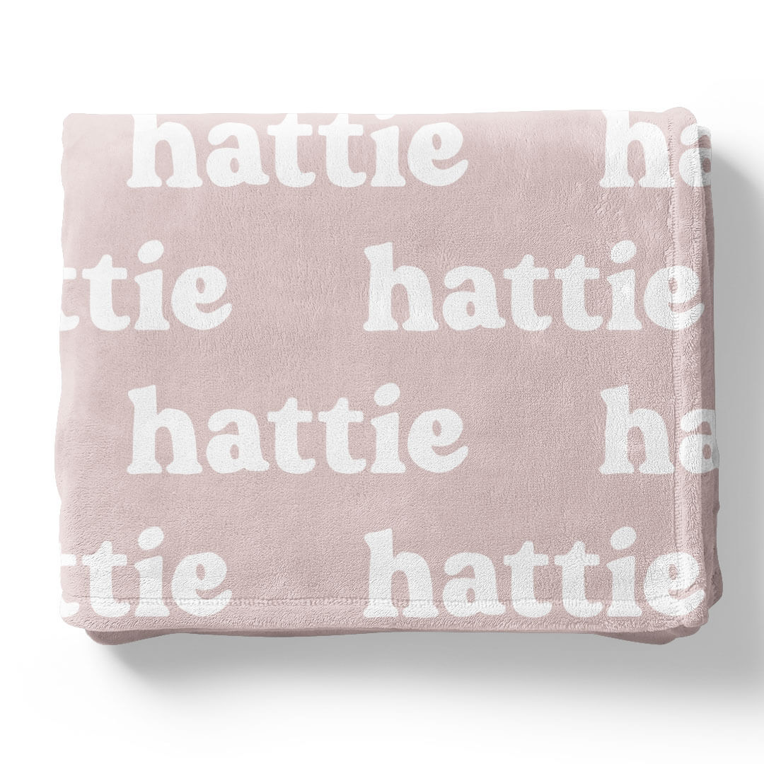 Rose Blossom Personalized Color Blanket