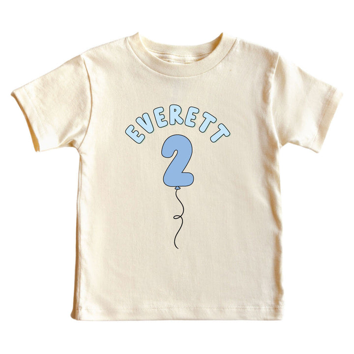 2nd birthday personalized tee for boys