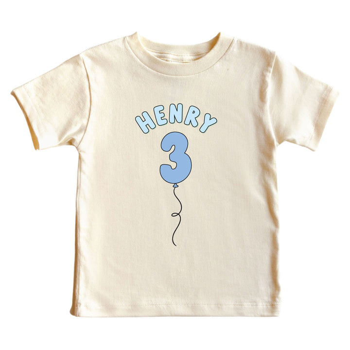 3rd birthday personalized tee for boys