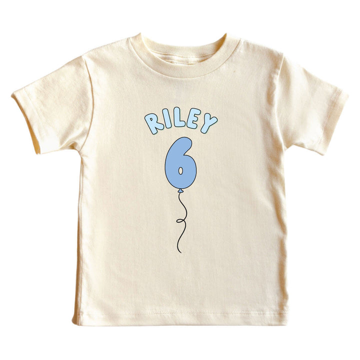 6th birthday personalized tee for boys