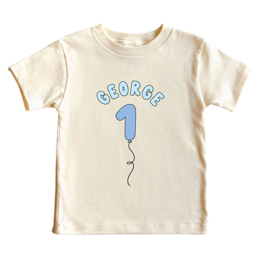 1st birthday personalized tee for boys