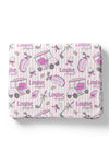 Personalized Kids Blanket | Caddie Crew Pink