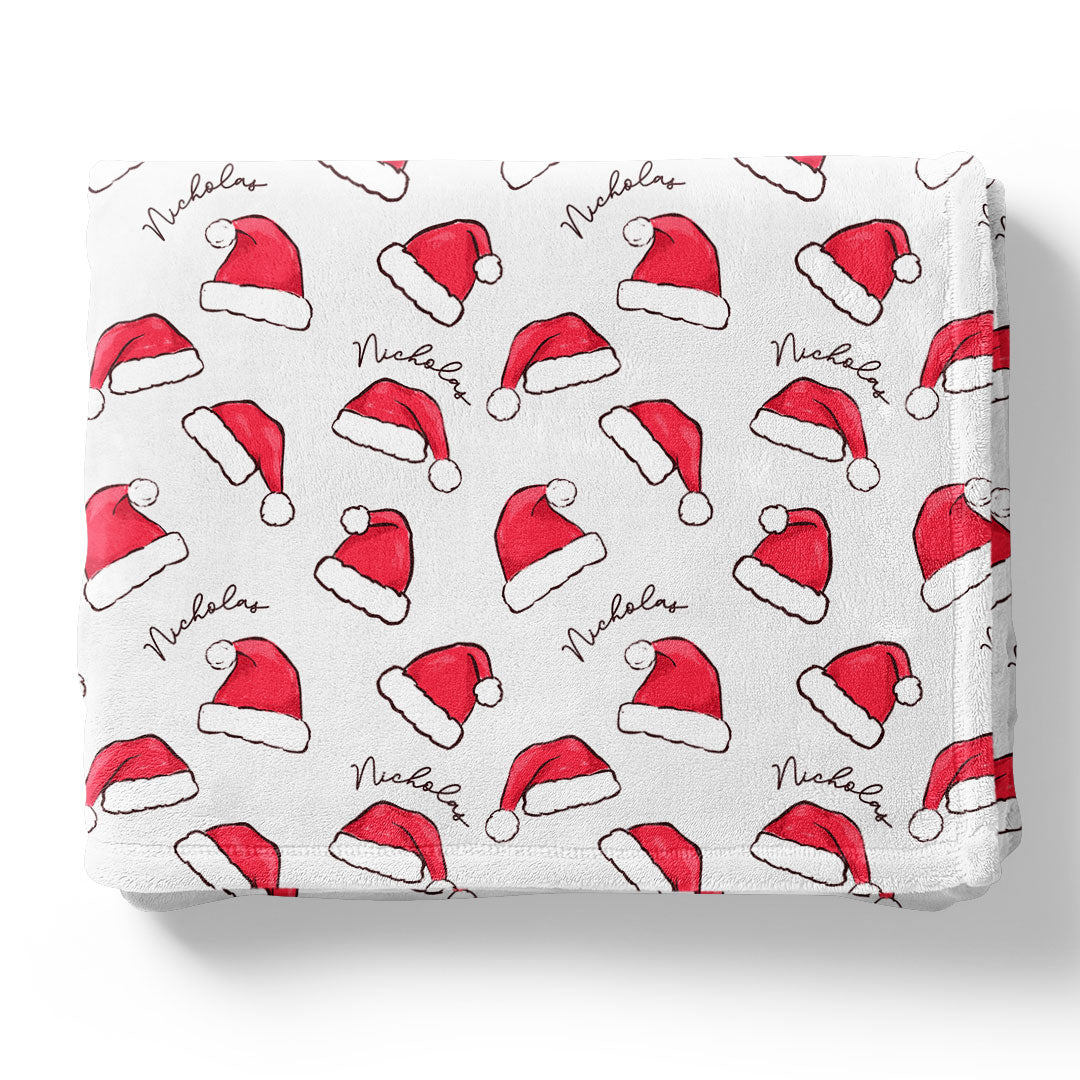 Santa Baby Personalized Kids Blanket