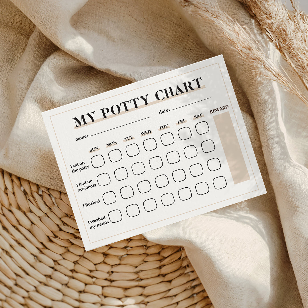 potty training chart