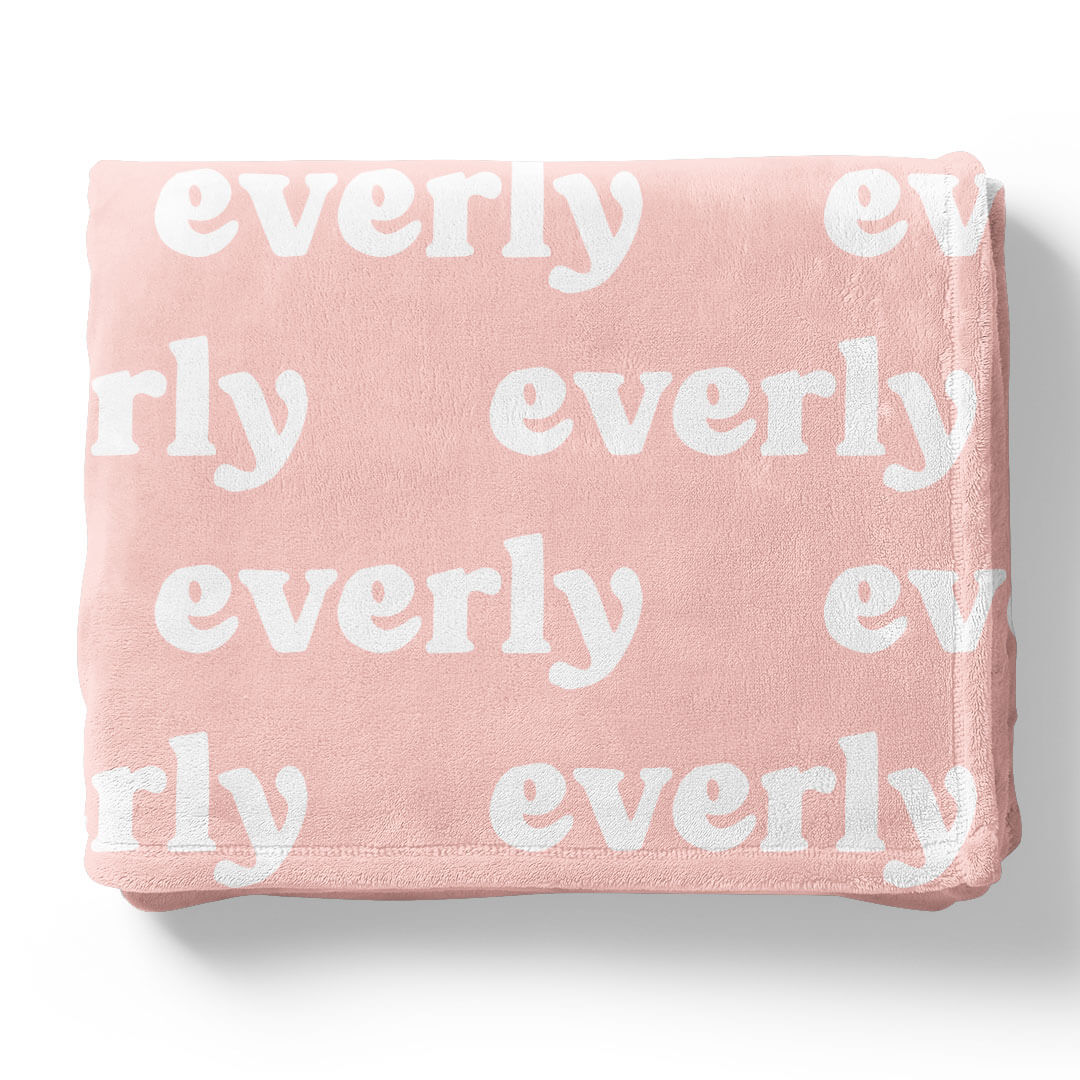 Rose Garden Personalized Color Blanket