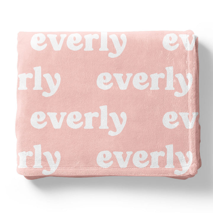 Rose Garden Personalized Color Blanket