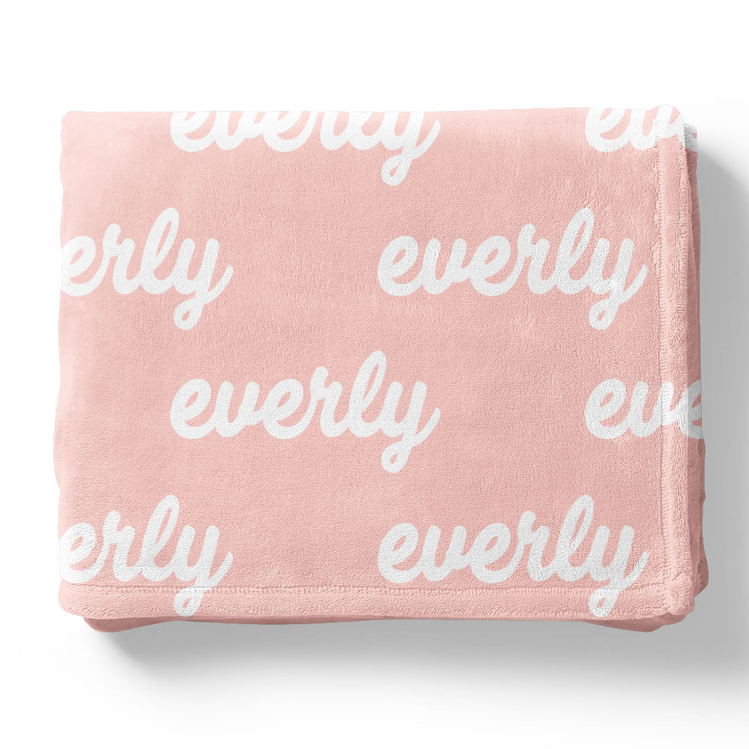 Rose Garden Personalized Color Blanket