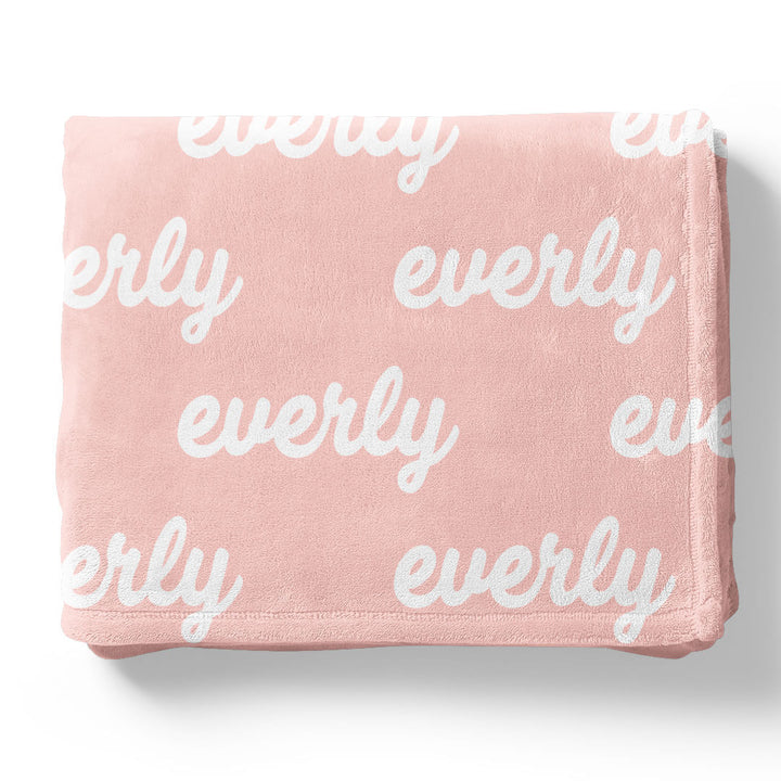 Rose Garden Personalized Color Blanket