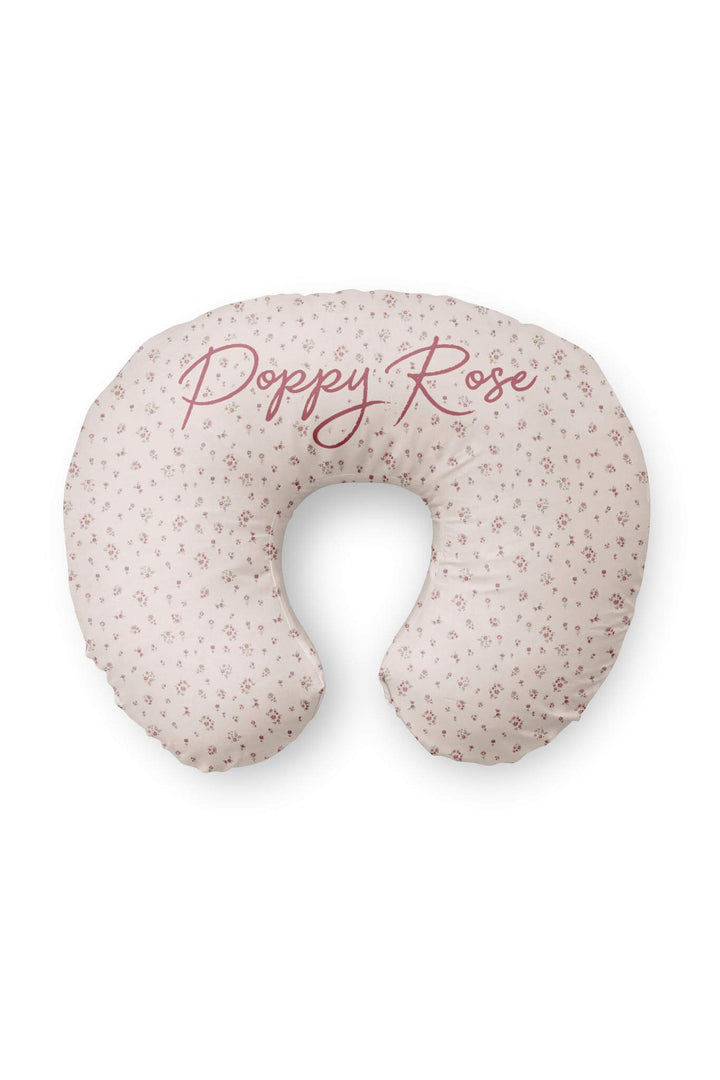 precious posies personalized nursing pillow cover 