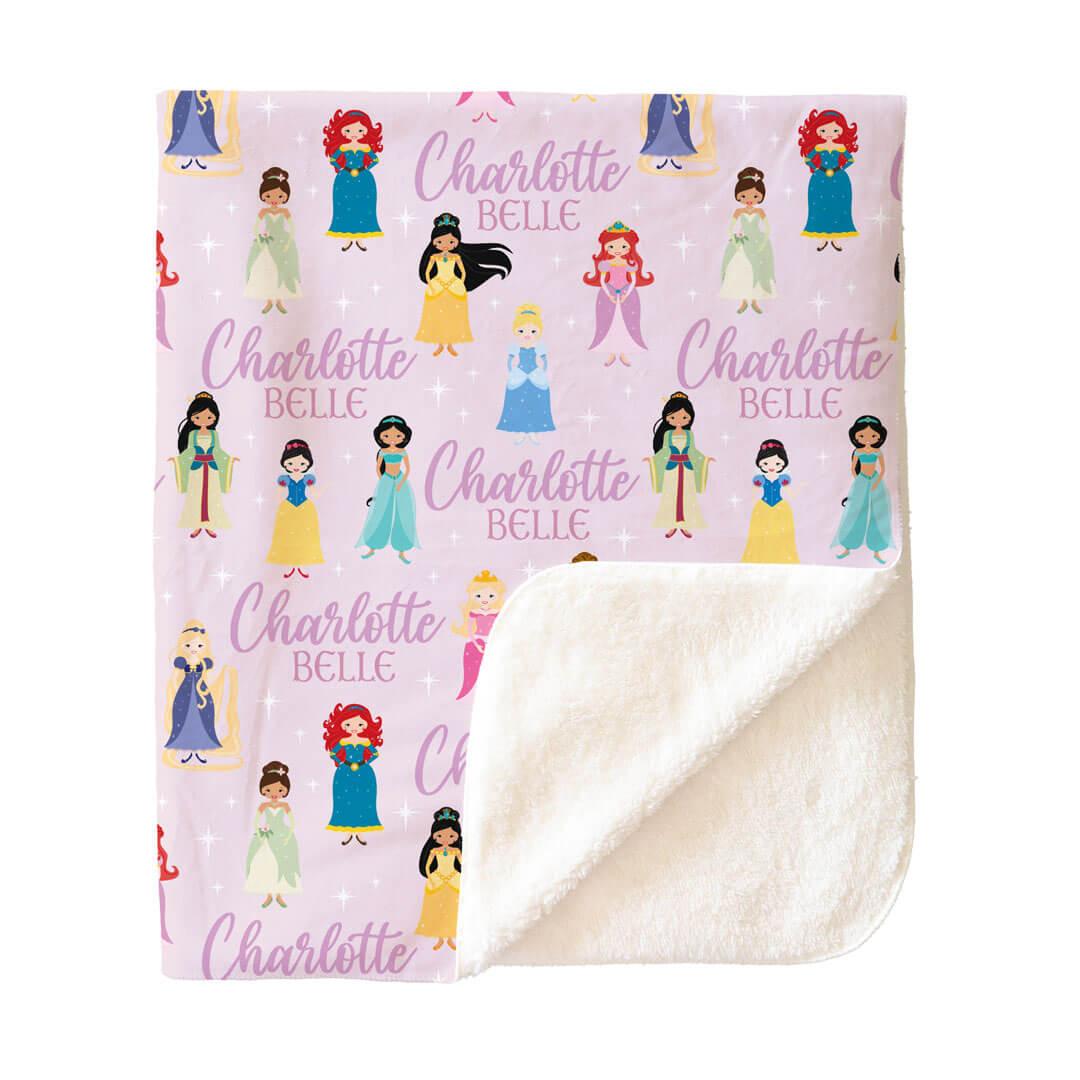 Personalized Themed Blankets for Girls