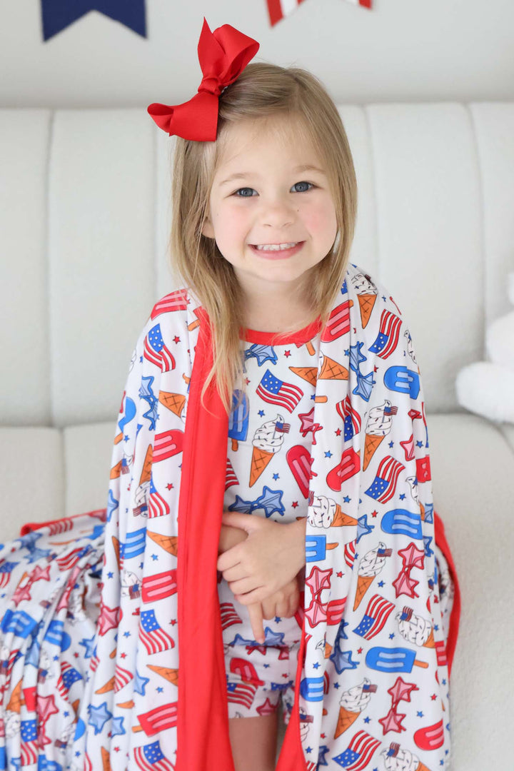 Large Ribbon Bow With Clip | Red