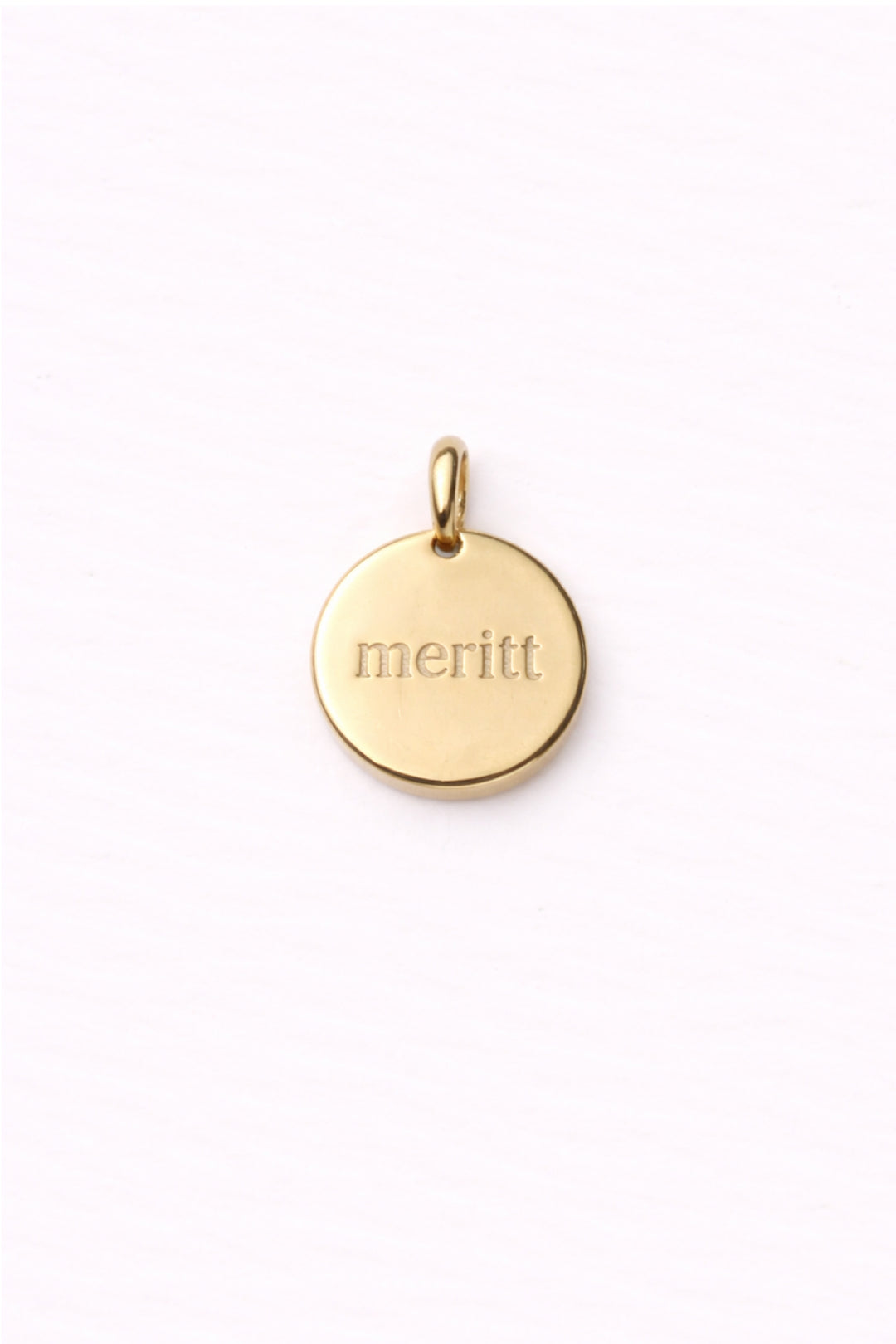 round charm personalized jewelry