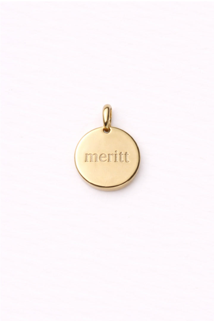 round charm personalized jewelry