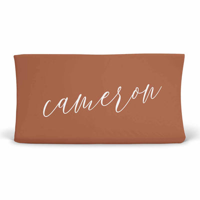 rust script personalized changing pad cover 