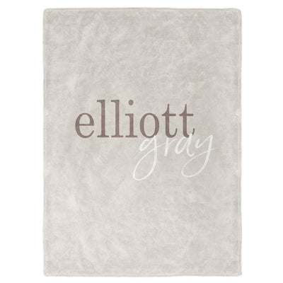 sand personalized toddler blanket 