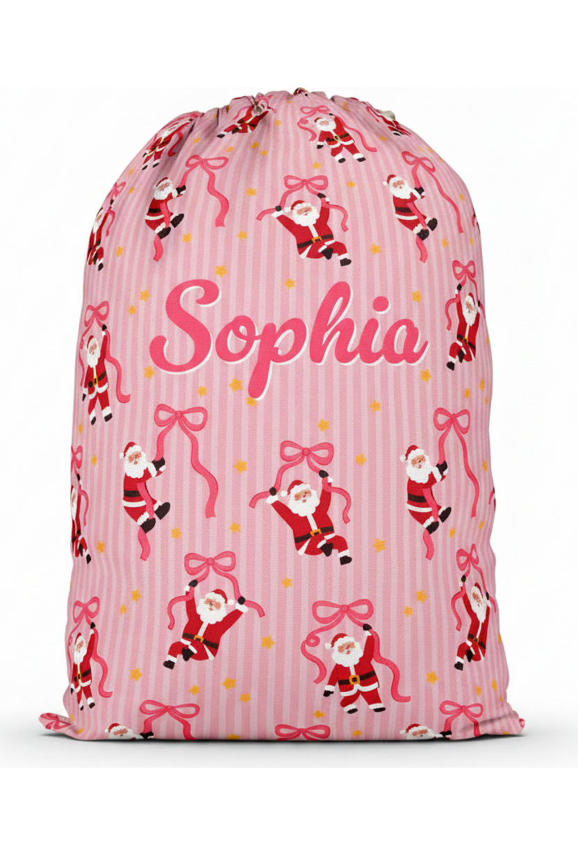 Personalized Christmas Santa Sack | Jolly Ribbons