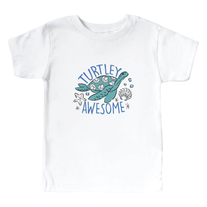 sea turtle splash graphic tee 