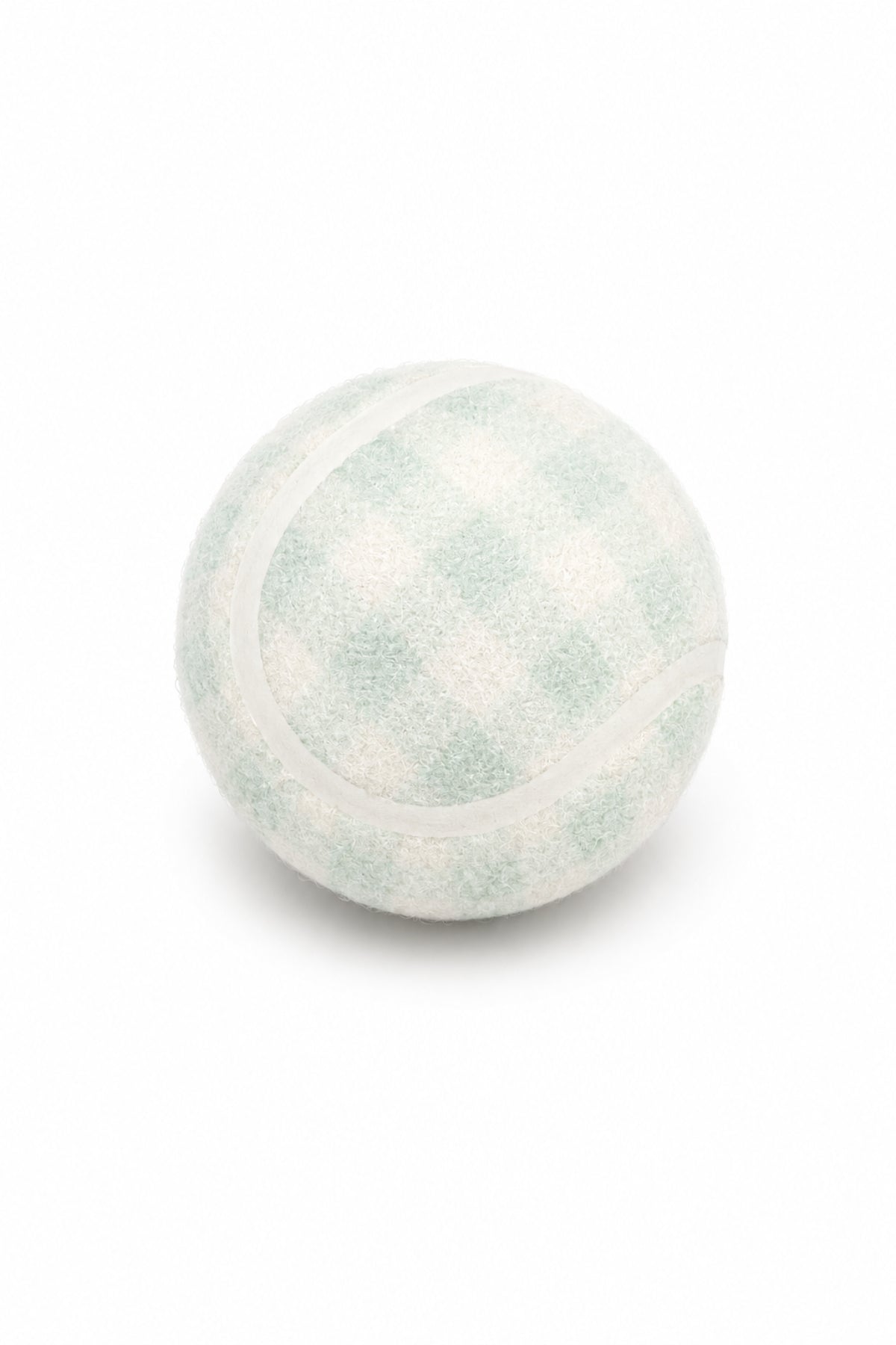Dog Tennis Ball Toy | Seaside Gingham